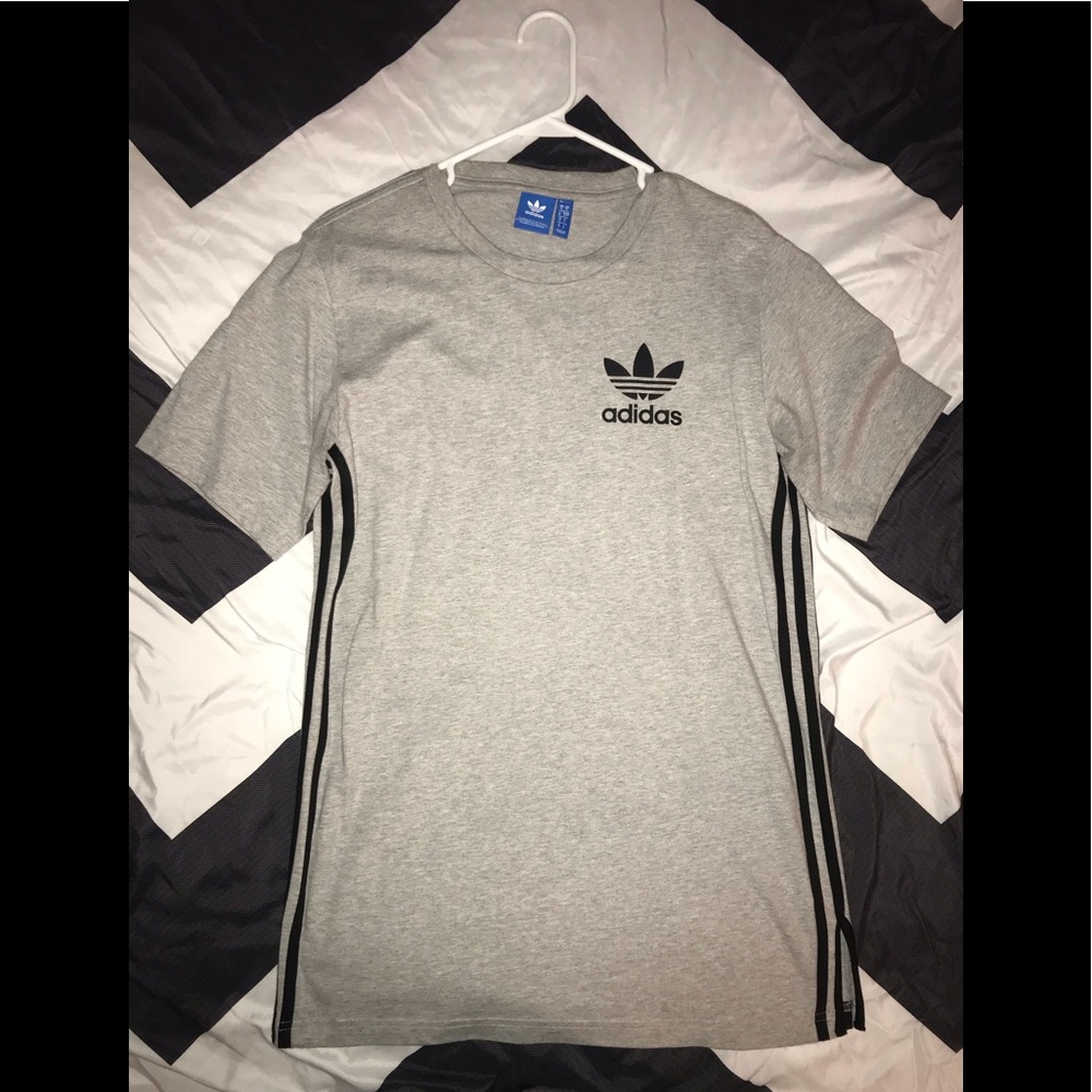 Gray Adidas shirt